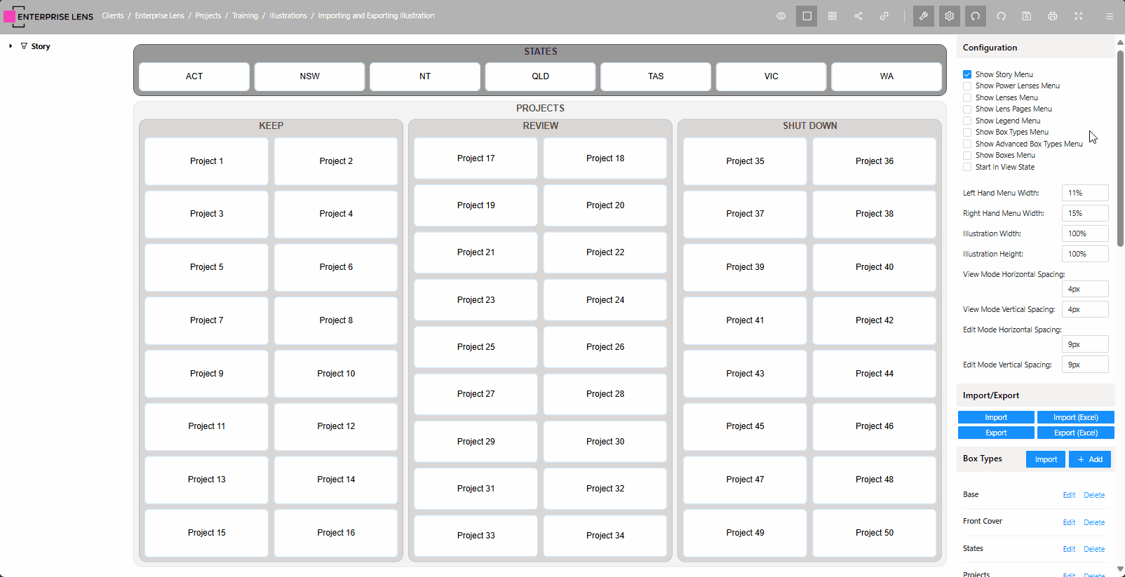 Importing from Excel
