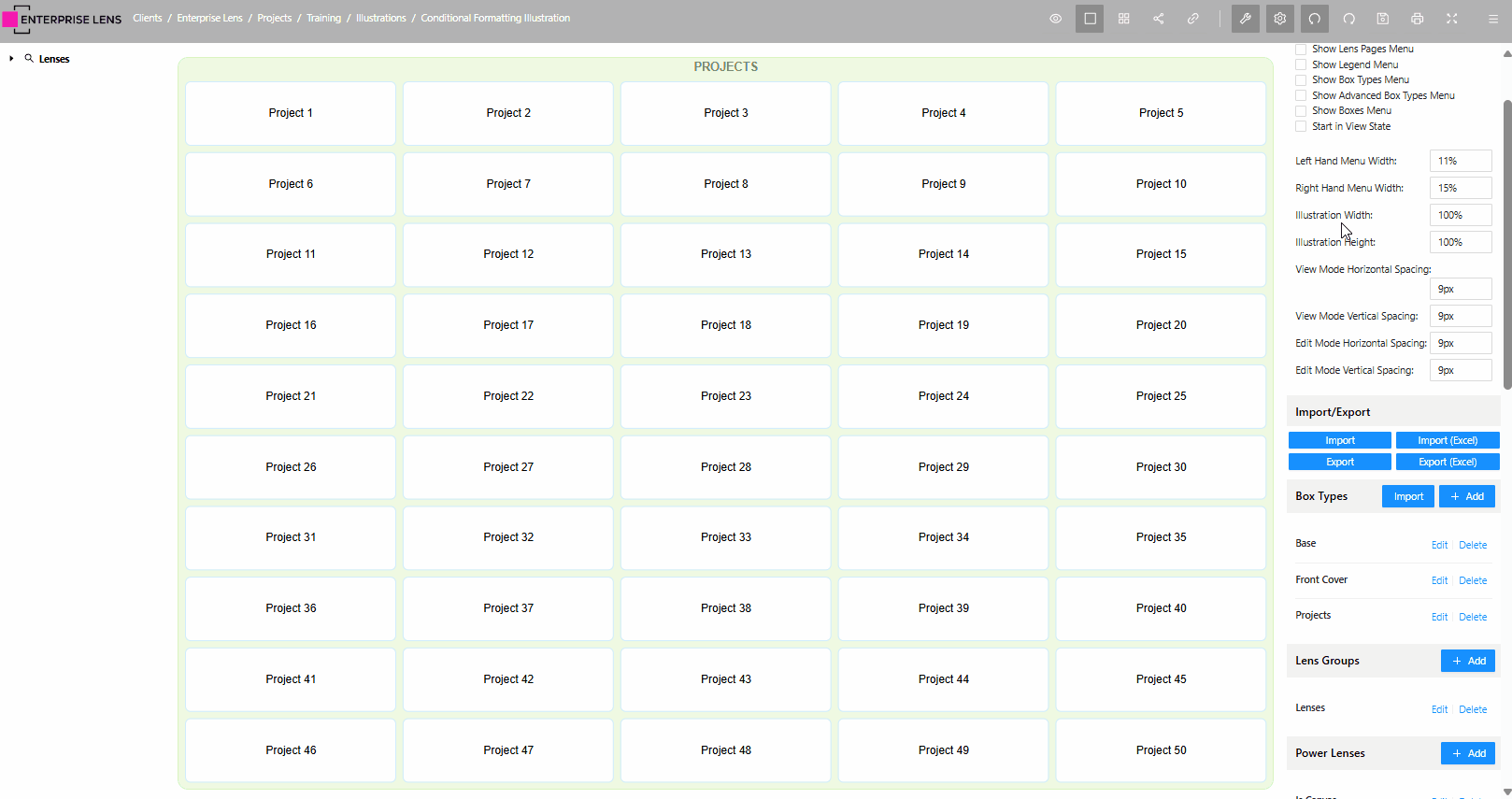 How to Import the Lens